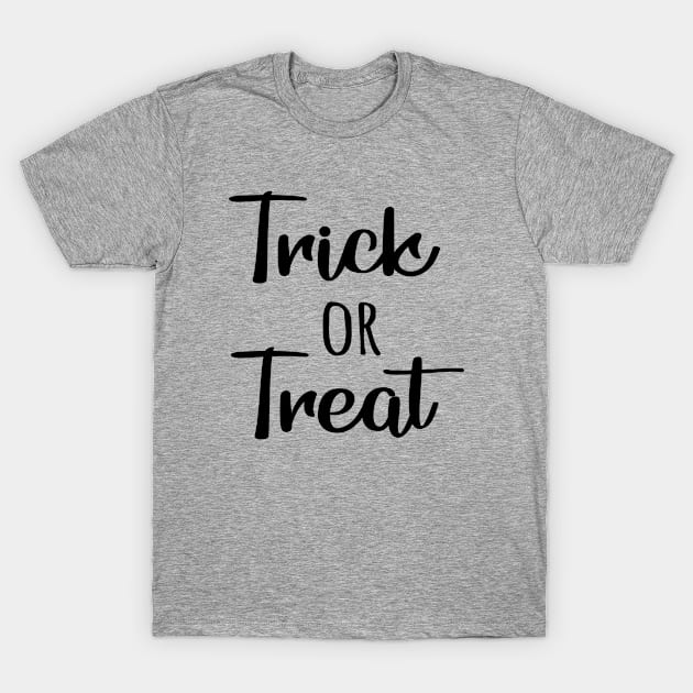 Trick or Treat T-Shirt by anema